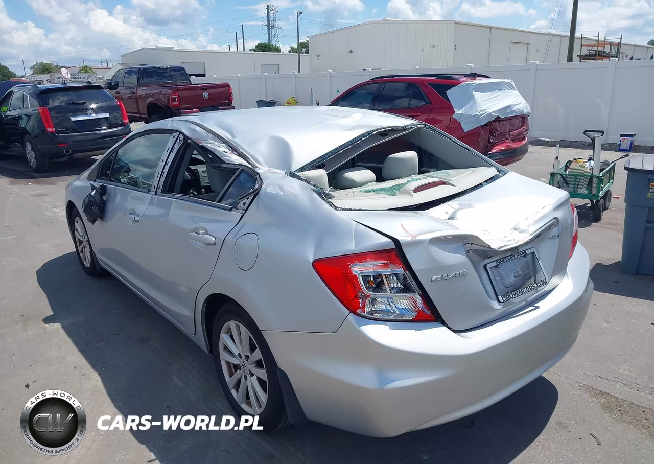2012 Honda Civic Ex VIN:19XFB2F88CE046524 - 6