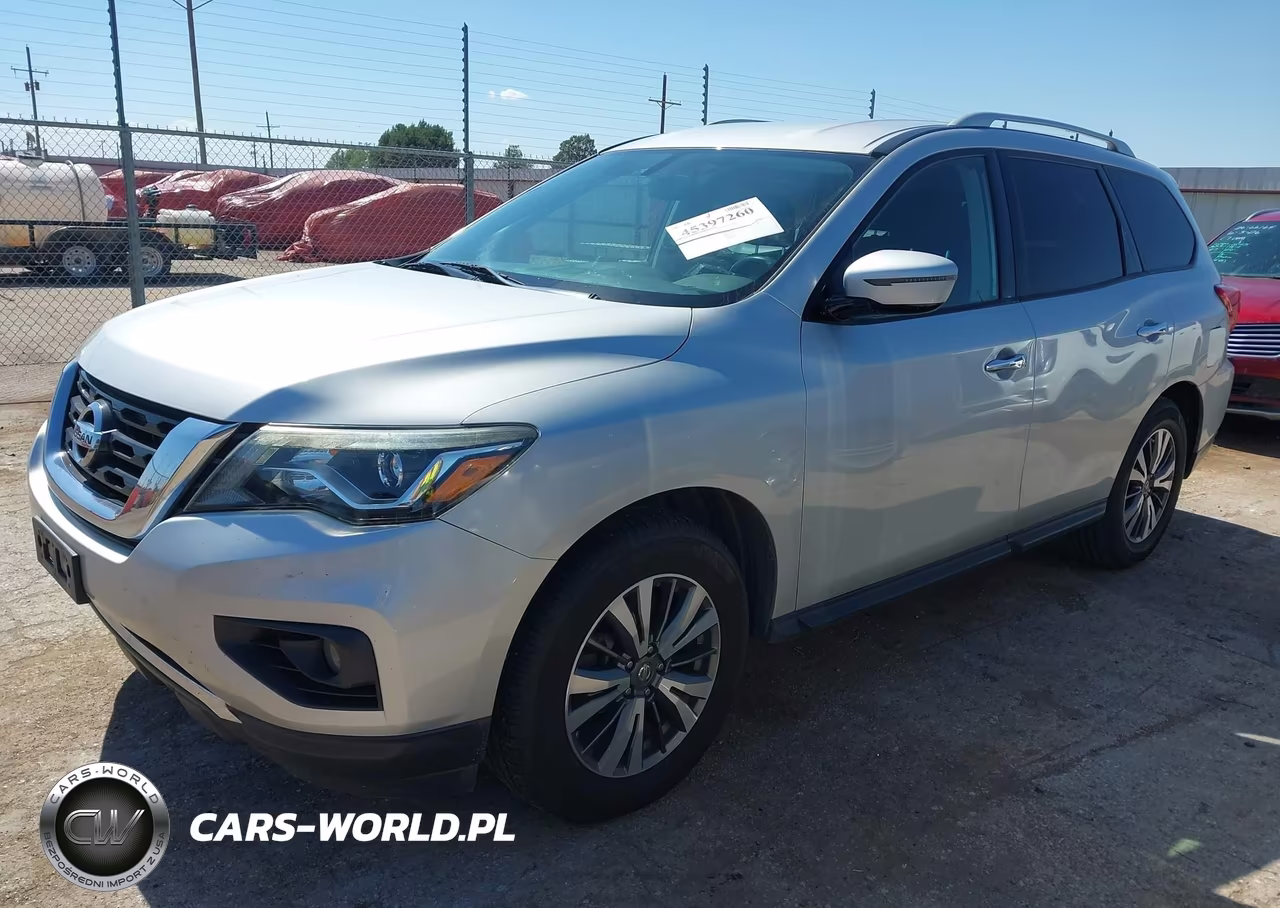 2017 Nissan Pathfinder Platinum-S-Sl-Sv VIN:5N1DR2MN0HC625805 - 2