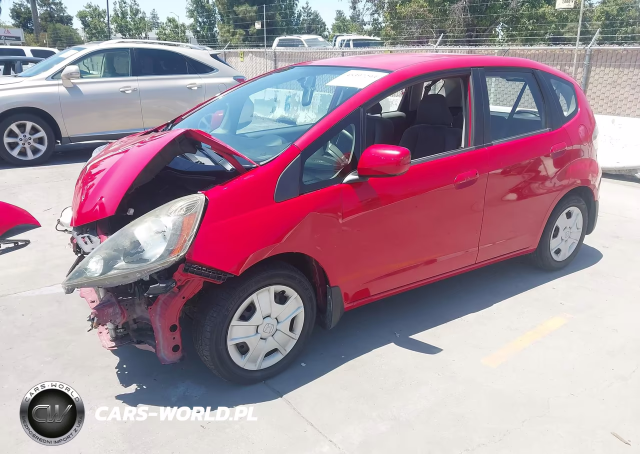 2013 Honda Fit VIN:JHMGE8H30DC010219 - 2