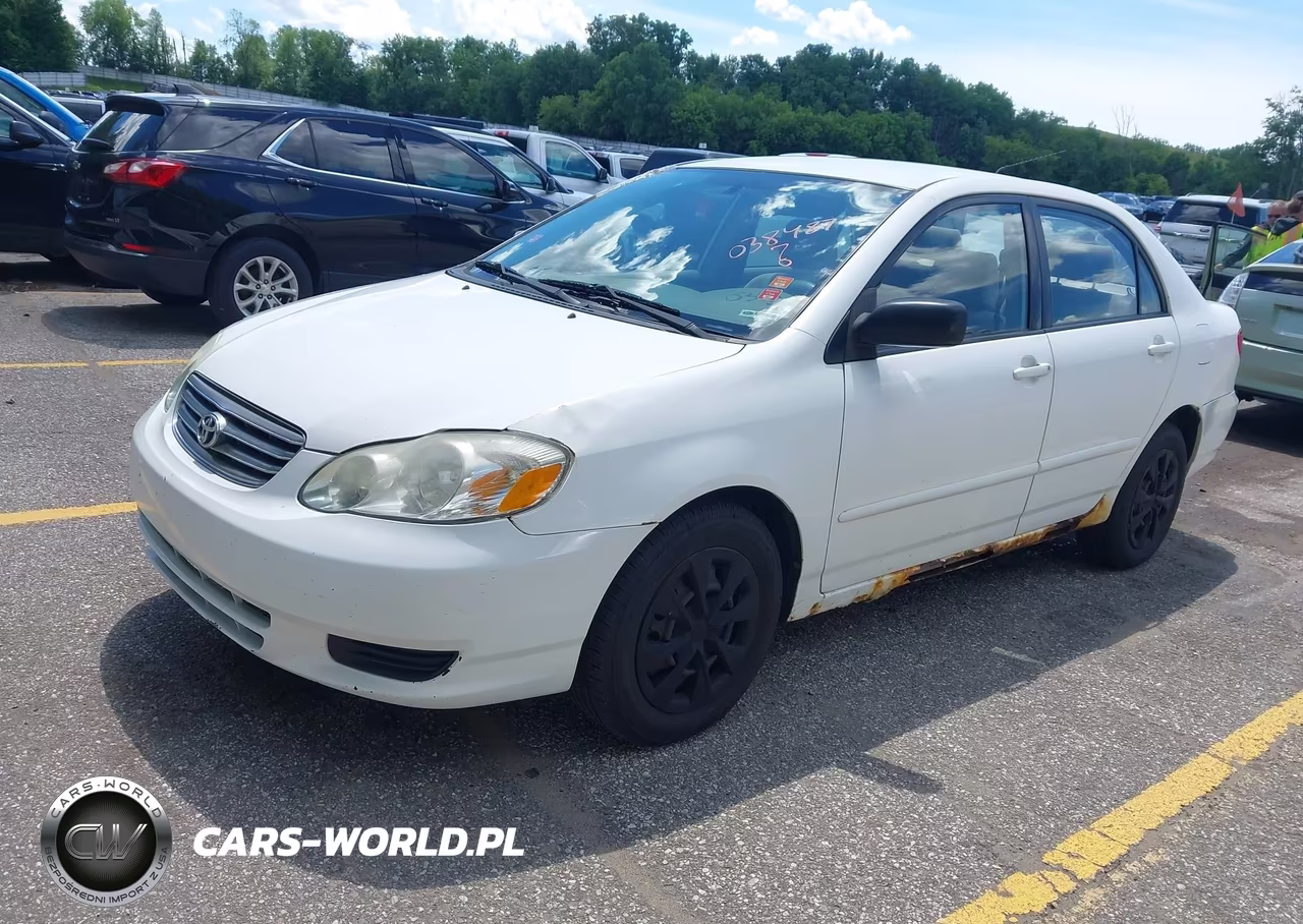 2003 Toyota Corolla Le VIN:JTDBR32E430038487 - 2