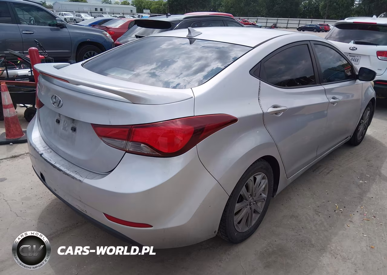 2015 Hyundai Elantra Se VIN:KMHDH4AE4FU355570 - 4