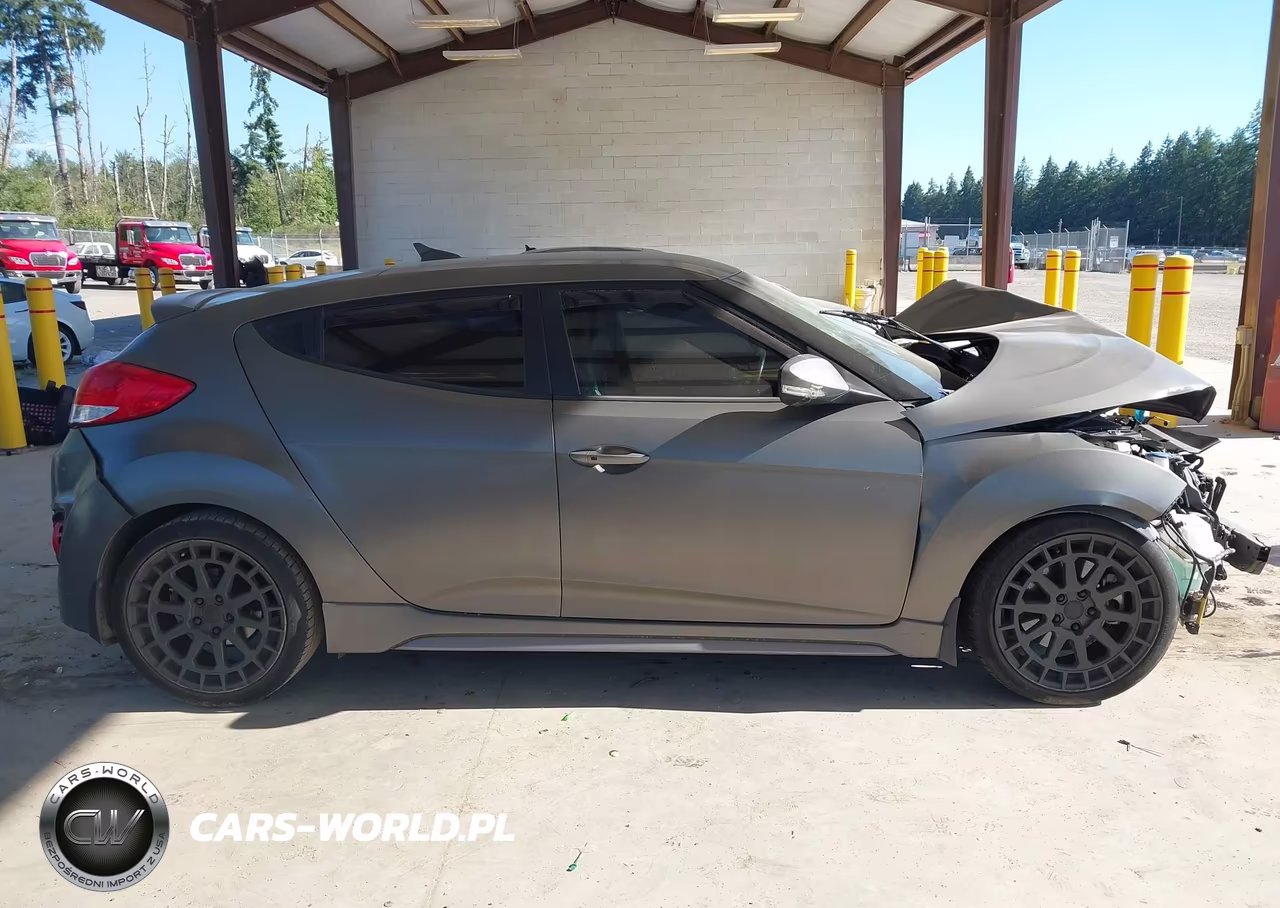 2016 Hyundai Veloster Turbo VIN:KMHTC6AE1GU265459 - 13