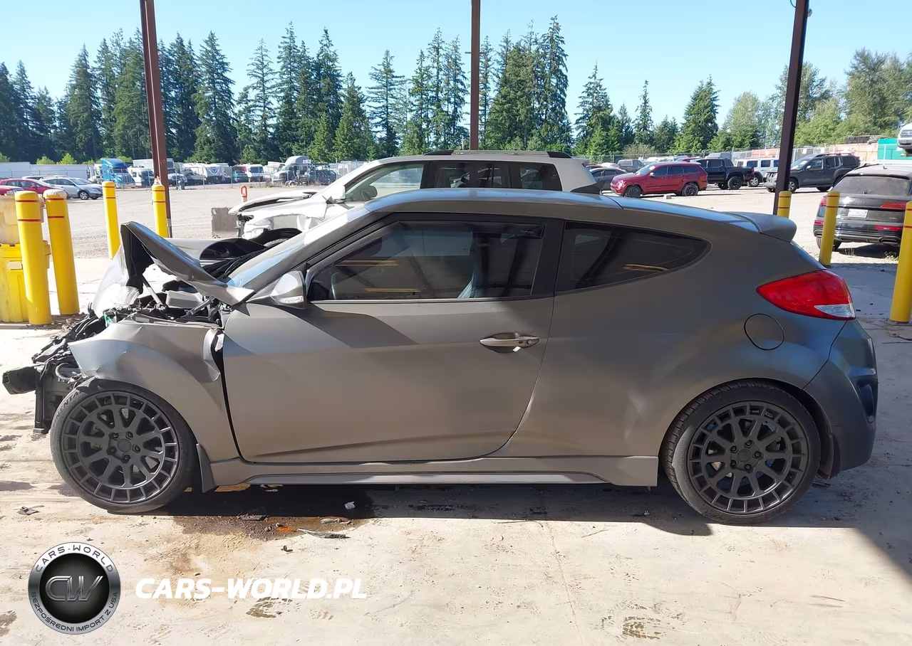 2016 Hyundai Veloster Turbo VIN:KMHTC6AE1GU265459 - 14