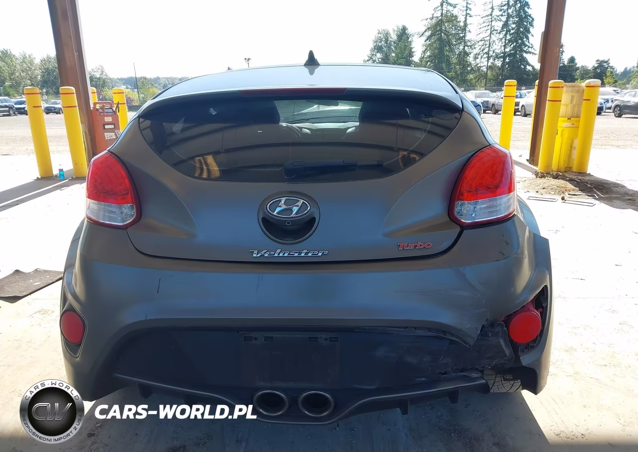 2016 Hyundai Veloster Turbo VIN:KMHTC6AE1GU265459 - 16