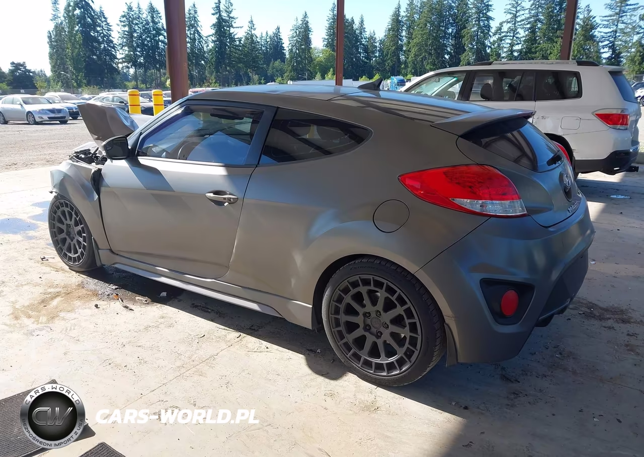 2016 Hyundai Veloster Turbo VIN:KMHTC6AE1GU265459 - 3