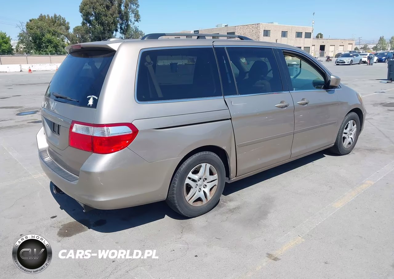 2007 Honda Odyssey Ex-L VIN:5FNRL387X7B409927 - 4