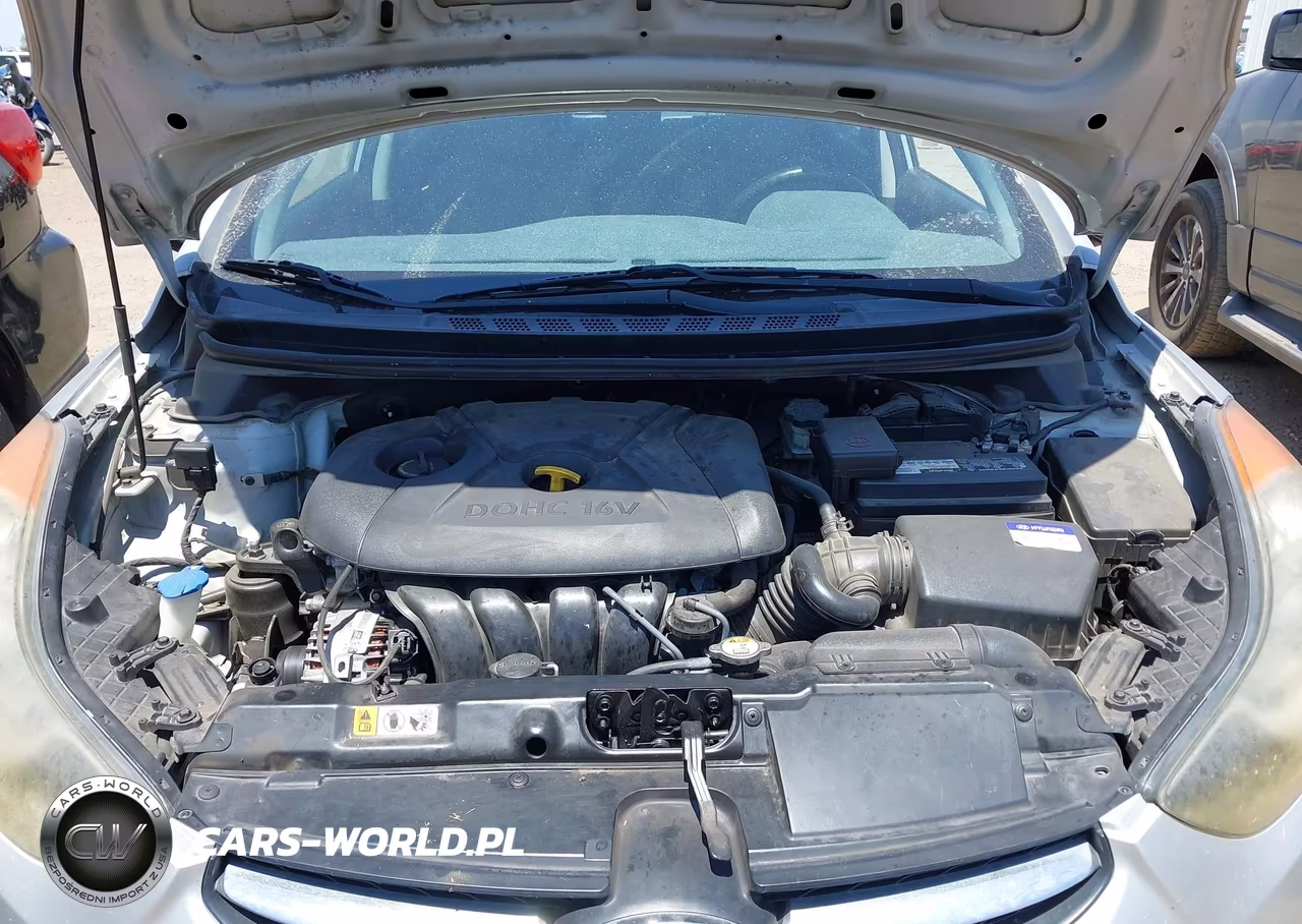 2013 Hyundai Elantra Gls VIN:KMHDH4AE9DU680468 - 10