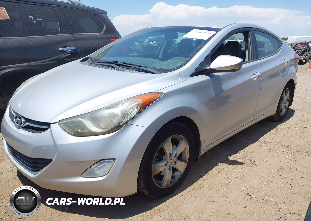 2013 Hyundai Elantra Gls VIN:KMHDH4AE9DU680468 - 2