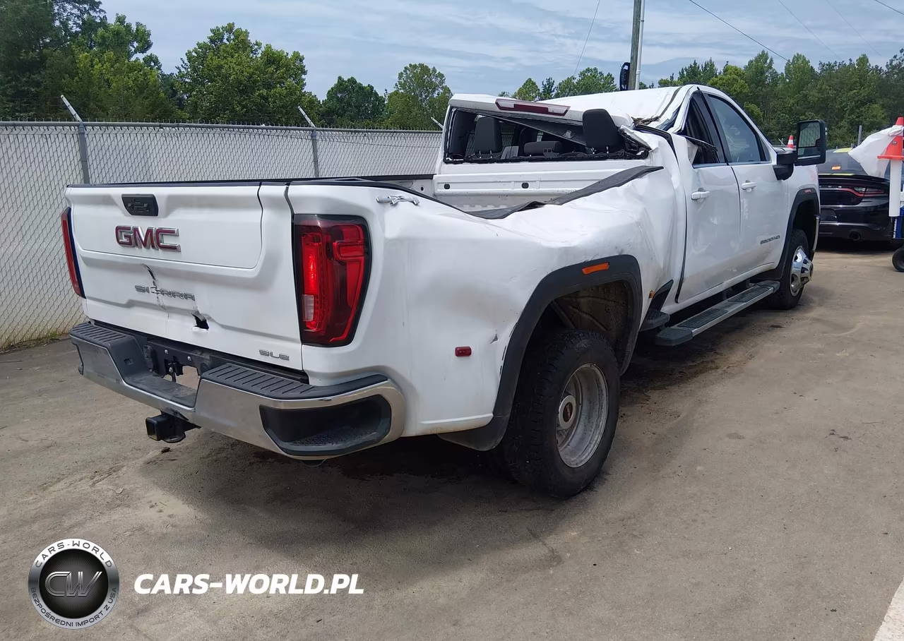 2023 GMC Sierra 3500Hd 4Wd Long Bed Sle VIN:1GT49TEY9PF211874 - 4