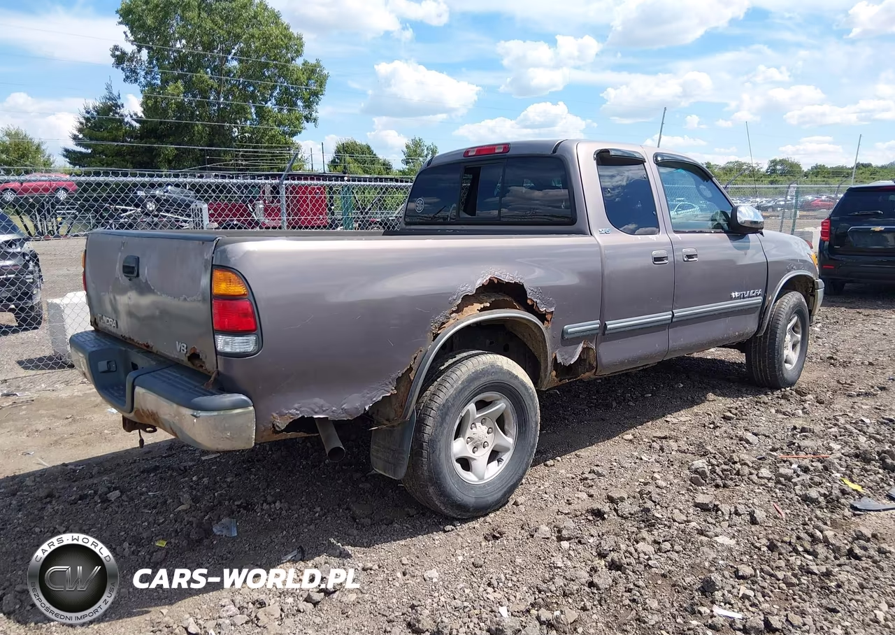 2000 Toyota Tundra Sr5 V8 VIN:5TBBT4410YS005078 - 4