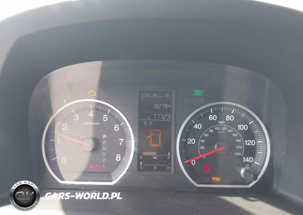 2008 Honda Cr-V Ex-L VIN:5J6RE48708L036891 - 7