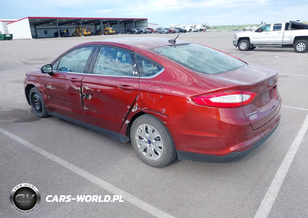 2014 Ford Fusion S VIN:3FA6P0G79ER367887 - 3