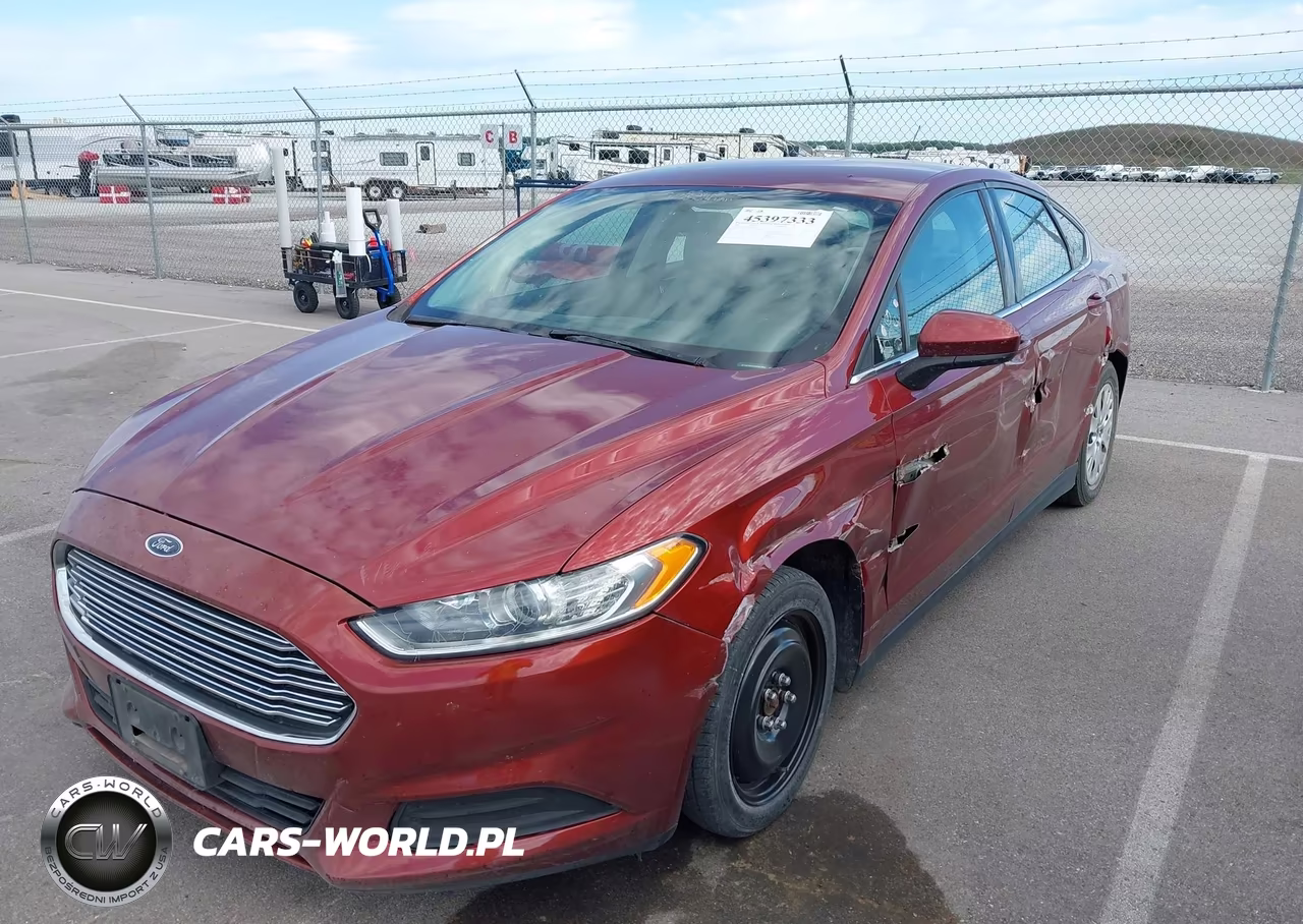 2014 Ford Fusion S VIN:3FA6P0G79ER367887 - 6