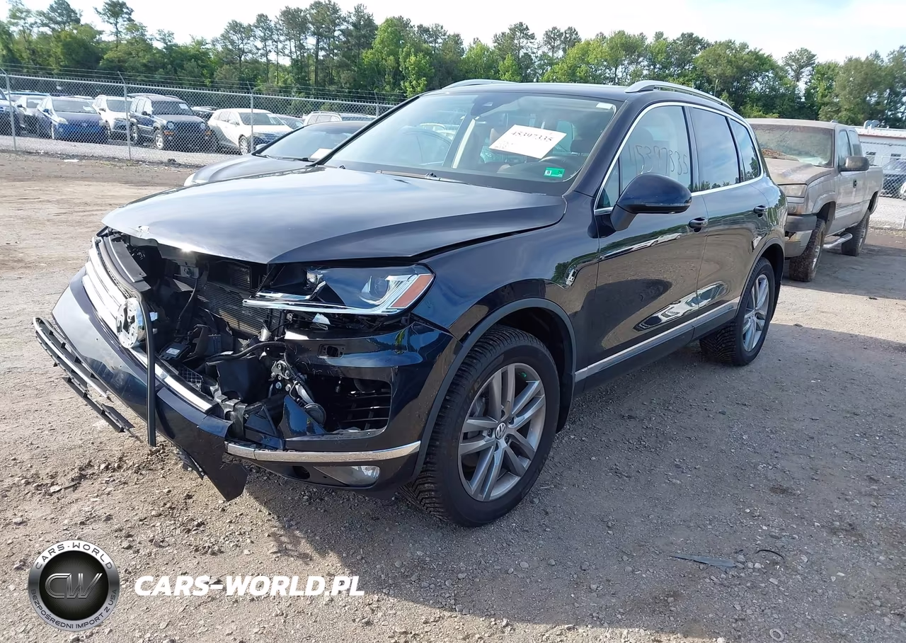 2016 Volkswagen Touareg Vr6 Lux VIN:WVGEF9BP6GD011585 - 2