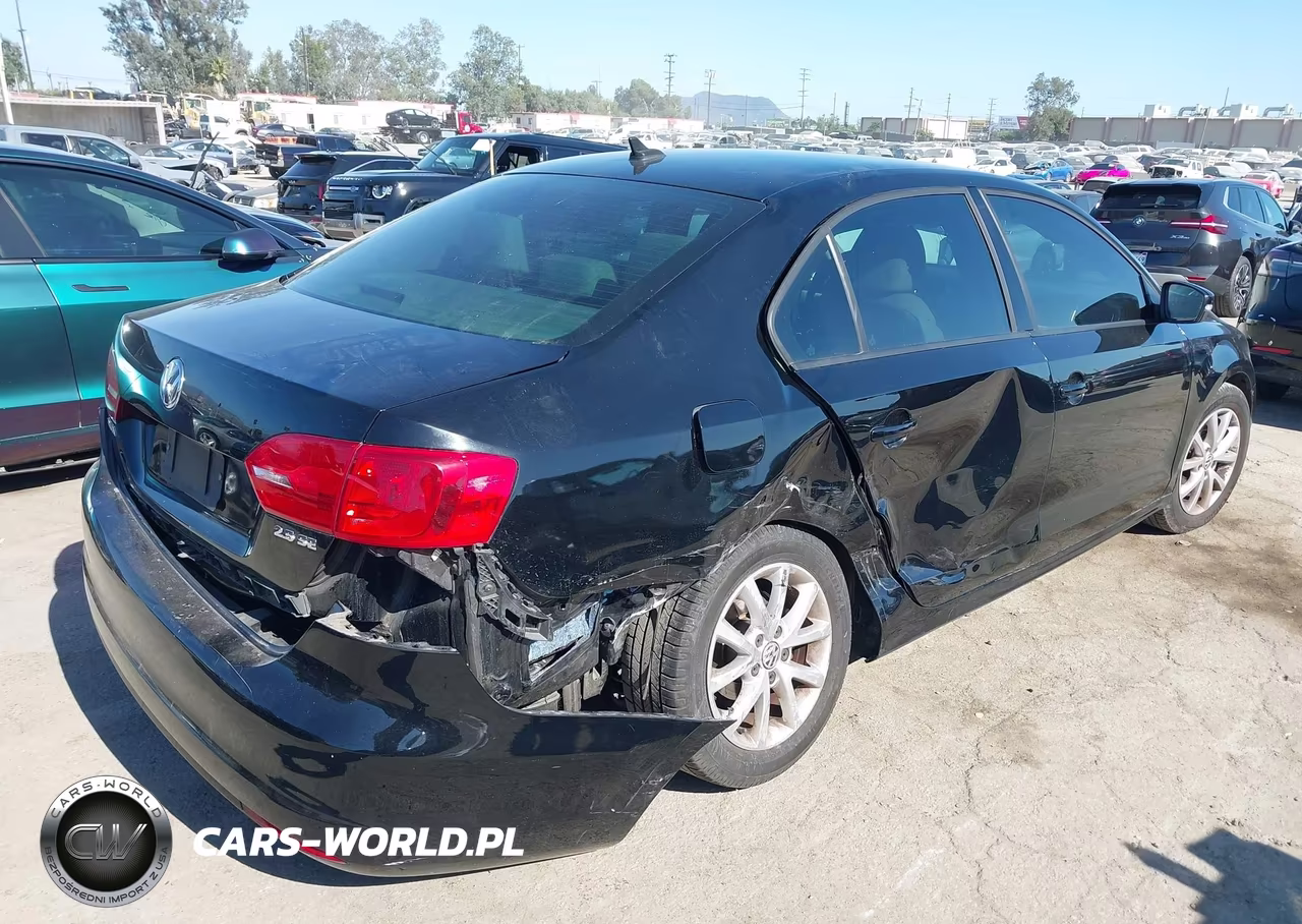 2012 Volkswagen Jetta 2.5L Se VIN:3VWDP7AJ6CM450795 - 4