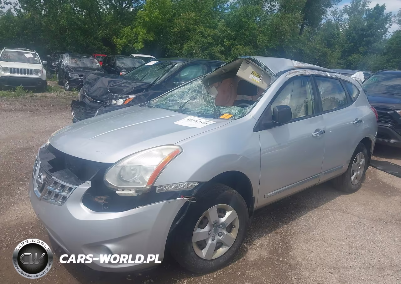 2013 Nissan Rogue S VIN:JN8AS5MV4DW665637 - 2