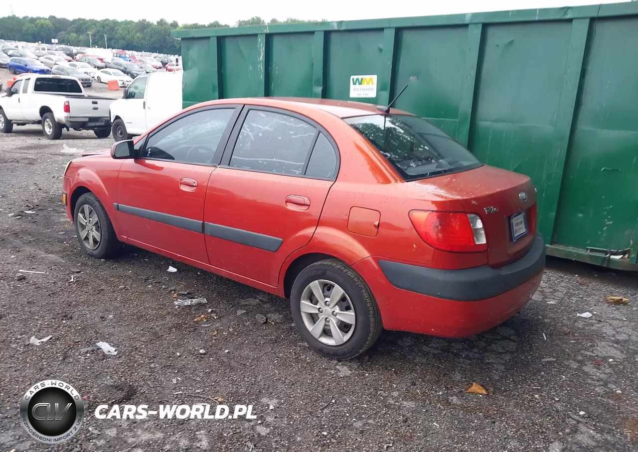 2009 Kia Rio Lx VIN:KNADE223396519282 - 3