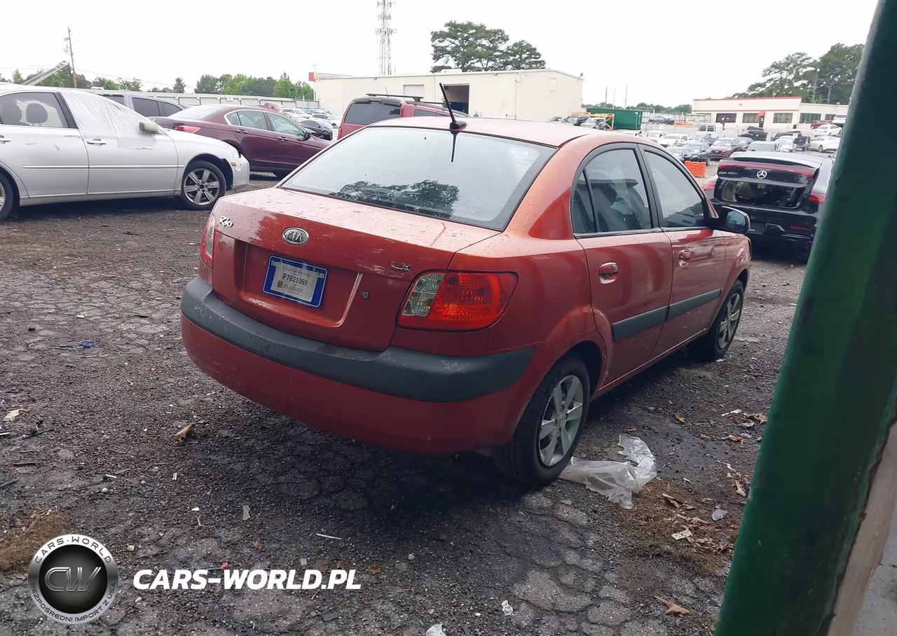 2009 Kia Rio Lx VIN:KNADE223396519282 - 4