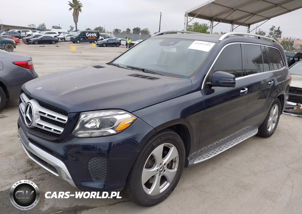 2017 Mercedes-Benz Gls 450 4Matic VIN:4JGDF6EE5HA954445 - 2