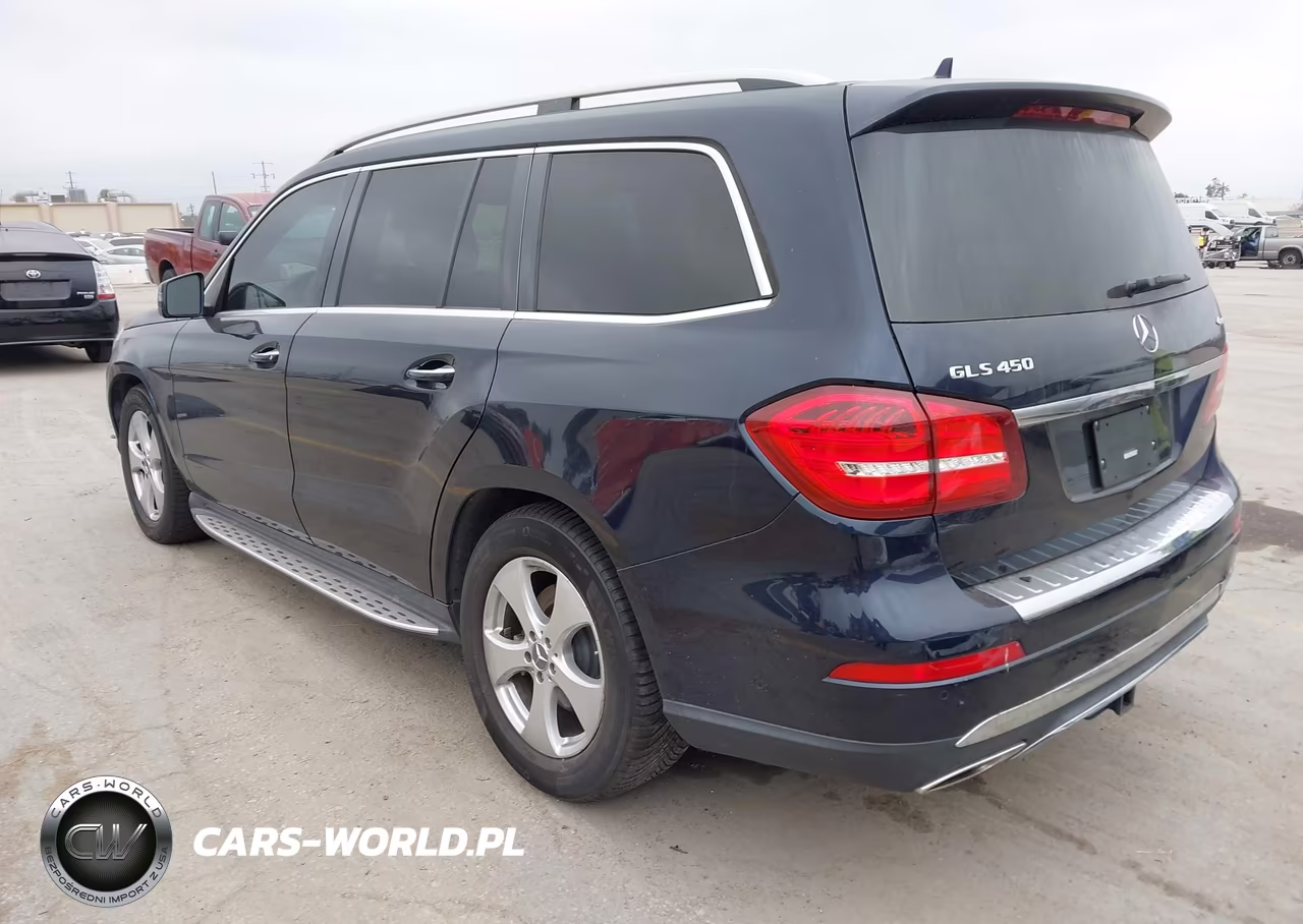 2017 Mercedes-Benz Gls 450 4Matic VIN:4JGDF6EE5HA954445 - 3