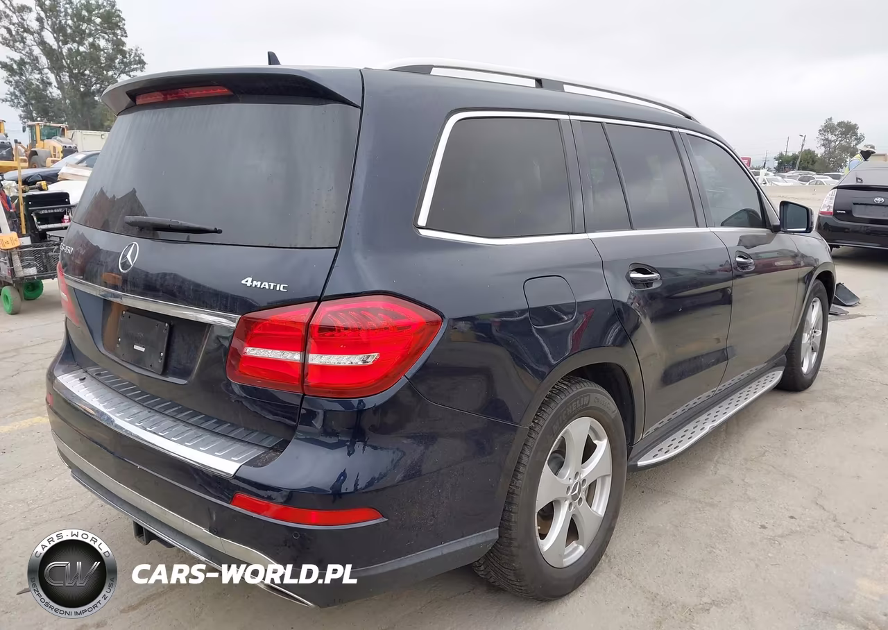 2017 Mercedes-Benz Gls 450 4Matic VIN:4JGDF6EE5HA954445 - 4