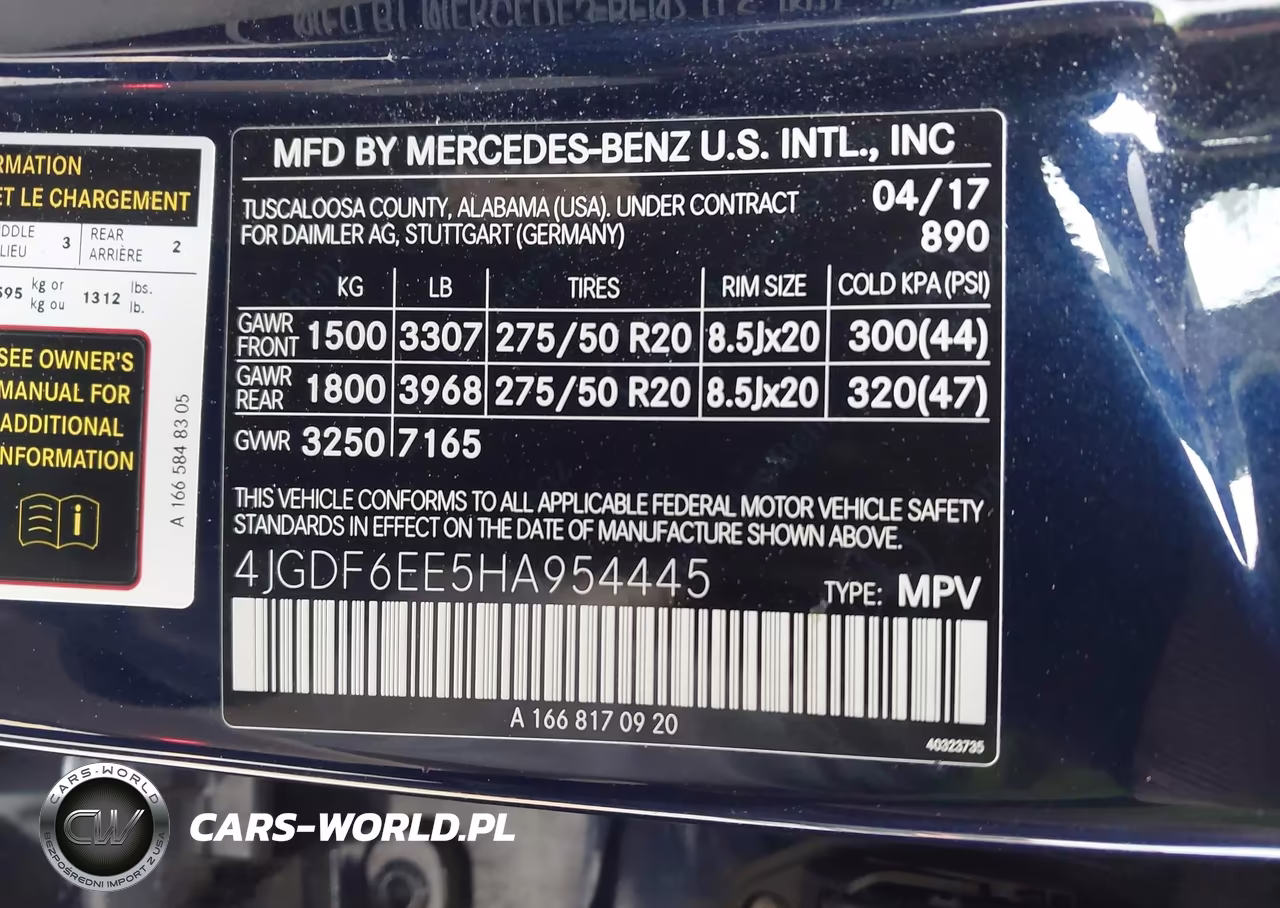 2017 Mercedes-Benz Gls 450 4Matic VIN:4JGDF6EE5HA954445 - 9