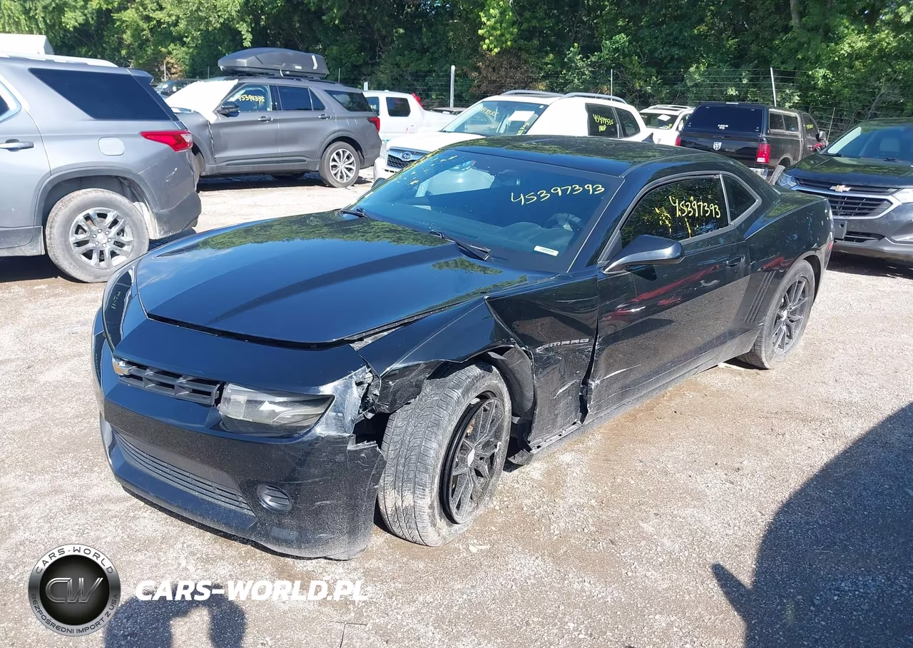 2014 Chevrolet Camaro 2Ls VIN:2G1FA1E38E9273709 - 2