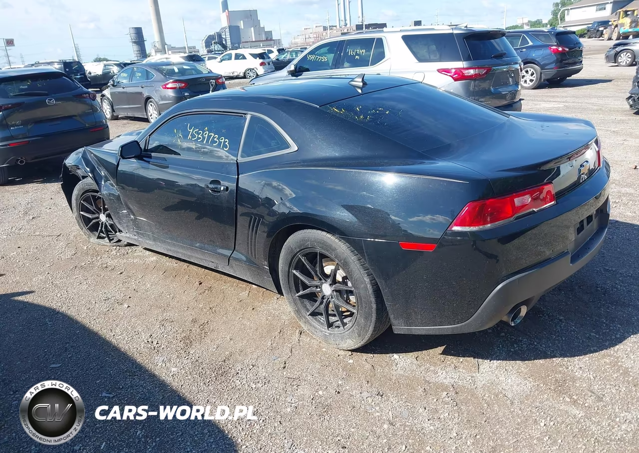 2014 Chevrolet Camaro 2Ls VIN:2G1FA1E38E9273709 - 3