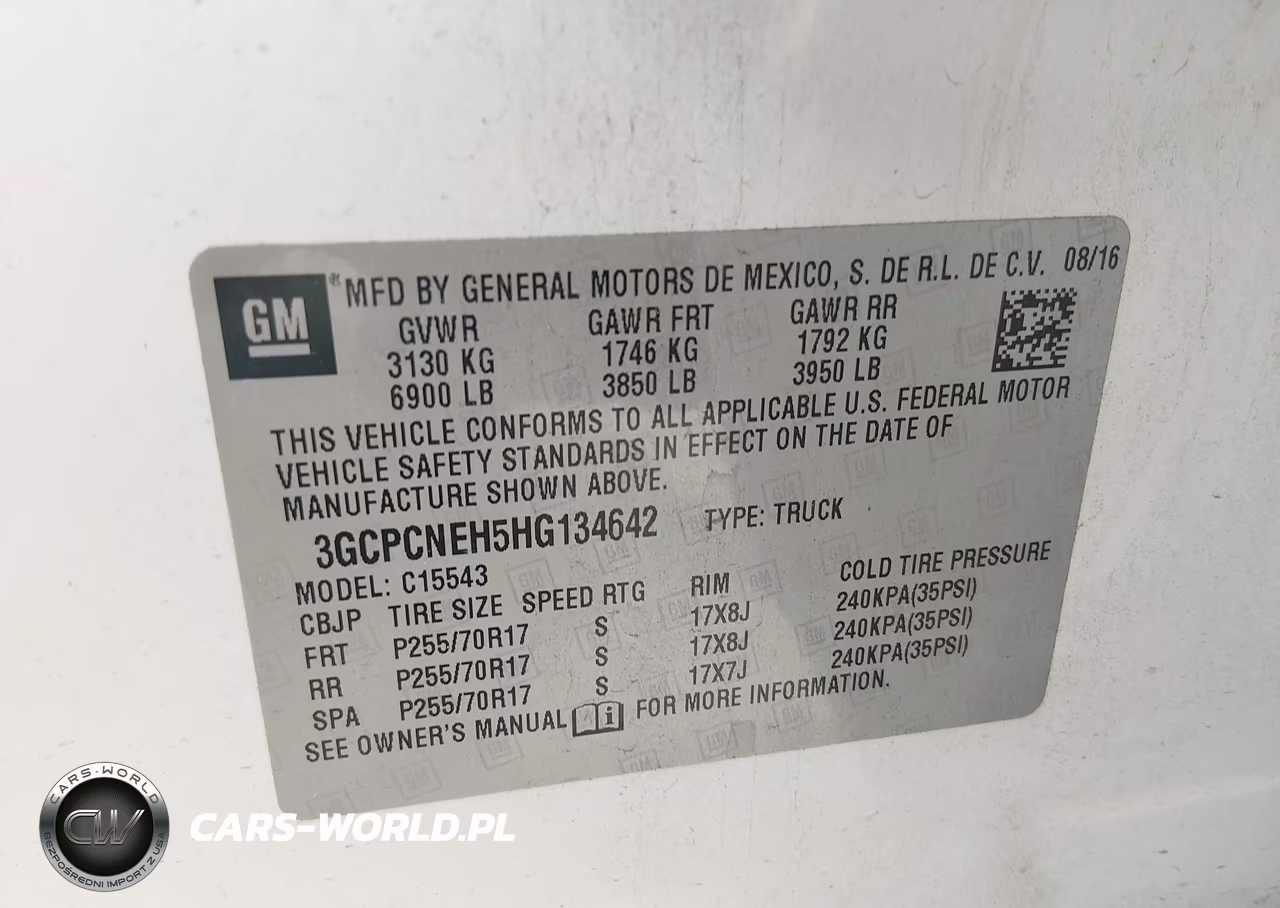 2017 Chevrolet Silverado 1500 Ls VIN:3GCPCNEH5HG134642 - 9