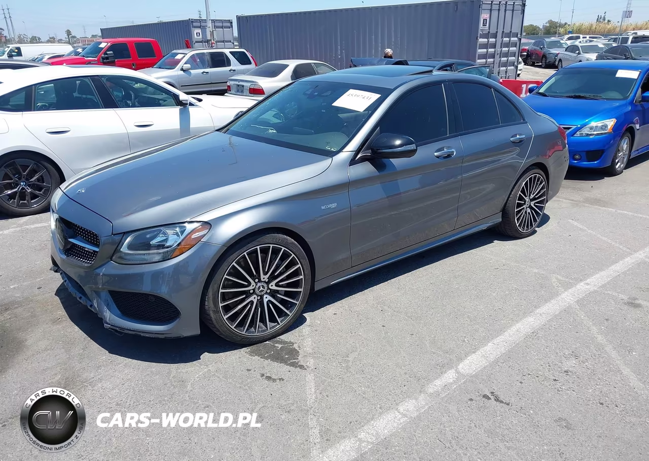 2018 Mercedes-Benz Amg C 43 4Matic VIN:55SWF6EB1JU266683 - 2