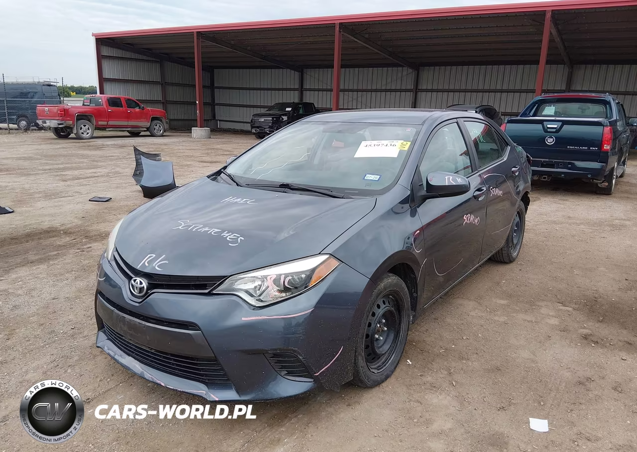 2016 Toyota Corolla Le VIN:5YFBURHE4GP551632 - 2
