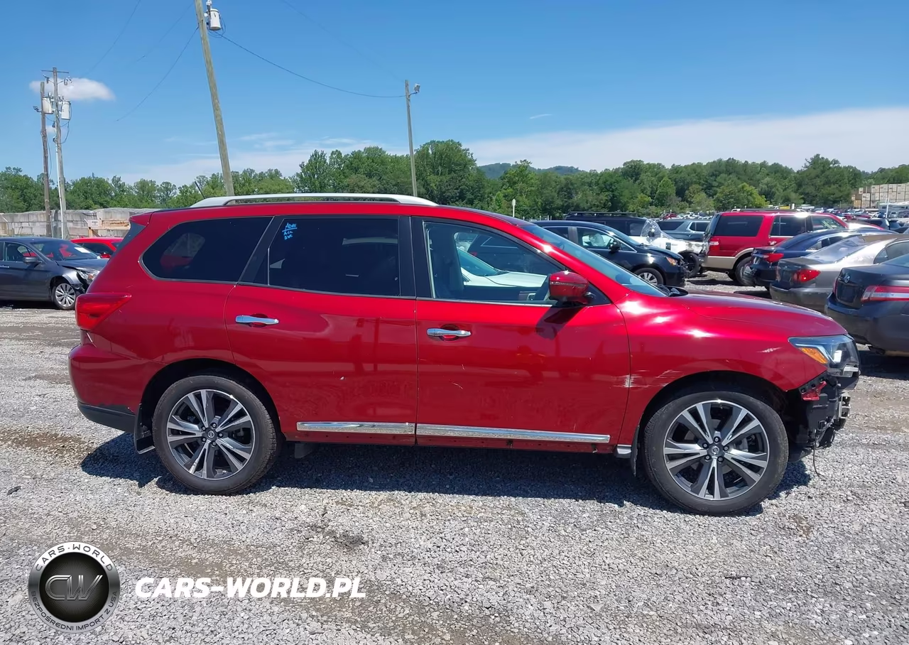 2018 Nissan Pathfinder Platinum VIN:5N1DR2MM5JC647313 - 13