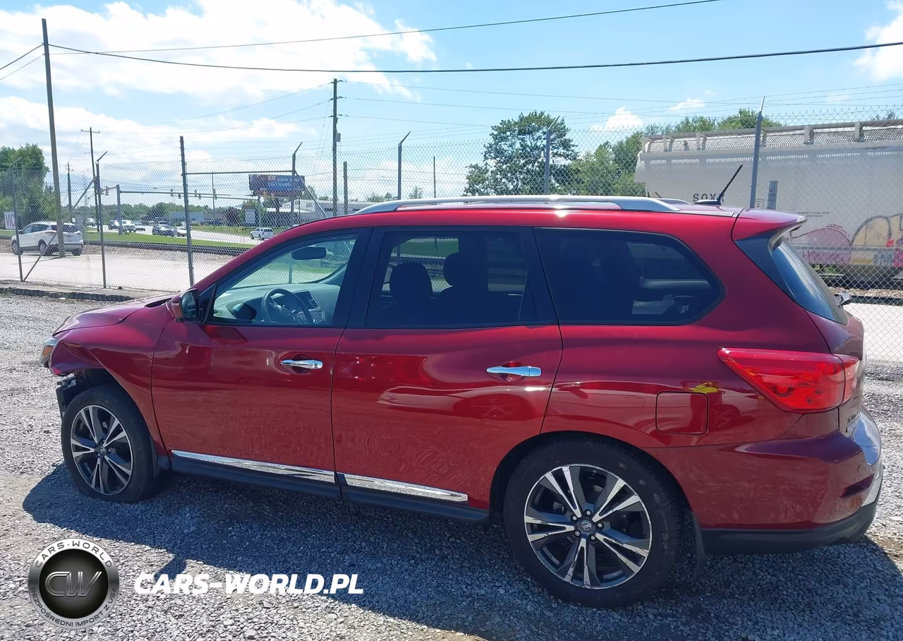 2018 Nissan Pathfinder Platinum VIN:5N1DR2MM5JC647313 - 14