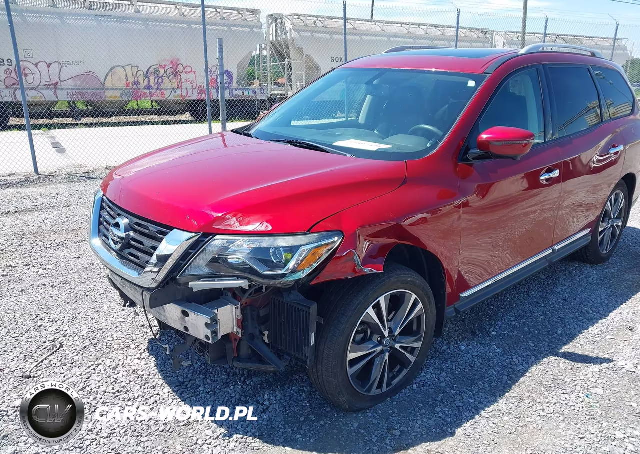 2018 Nissan Pathfinder Platinum VIN:5N1DR2MM5JC647313 - 2
