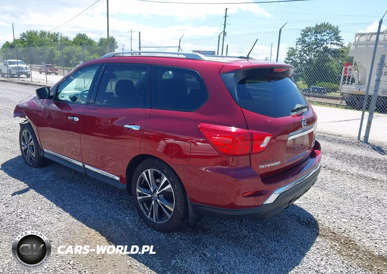 2018 Nissan Pathfinder Platinum VIN:5N1DR2MM5JC647313 - 3