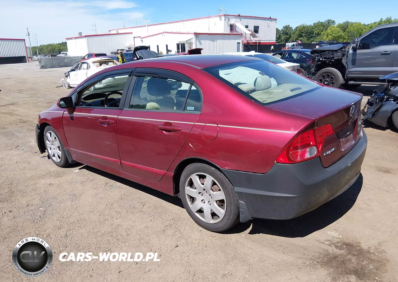 2008 Honda Civic Lx VIN:1HGFA16528L028068 - 3
