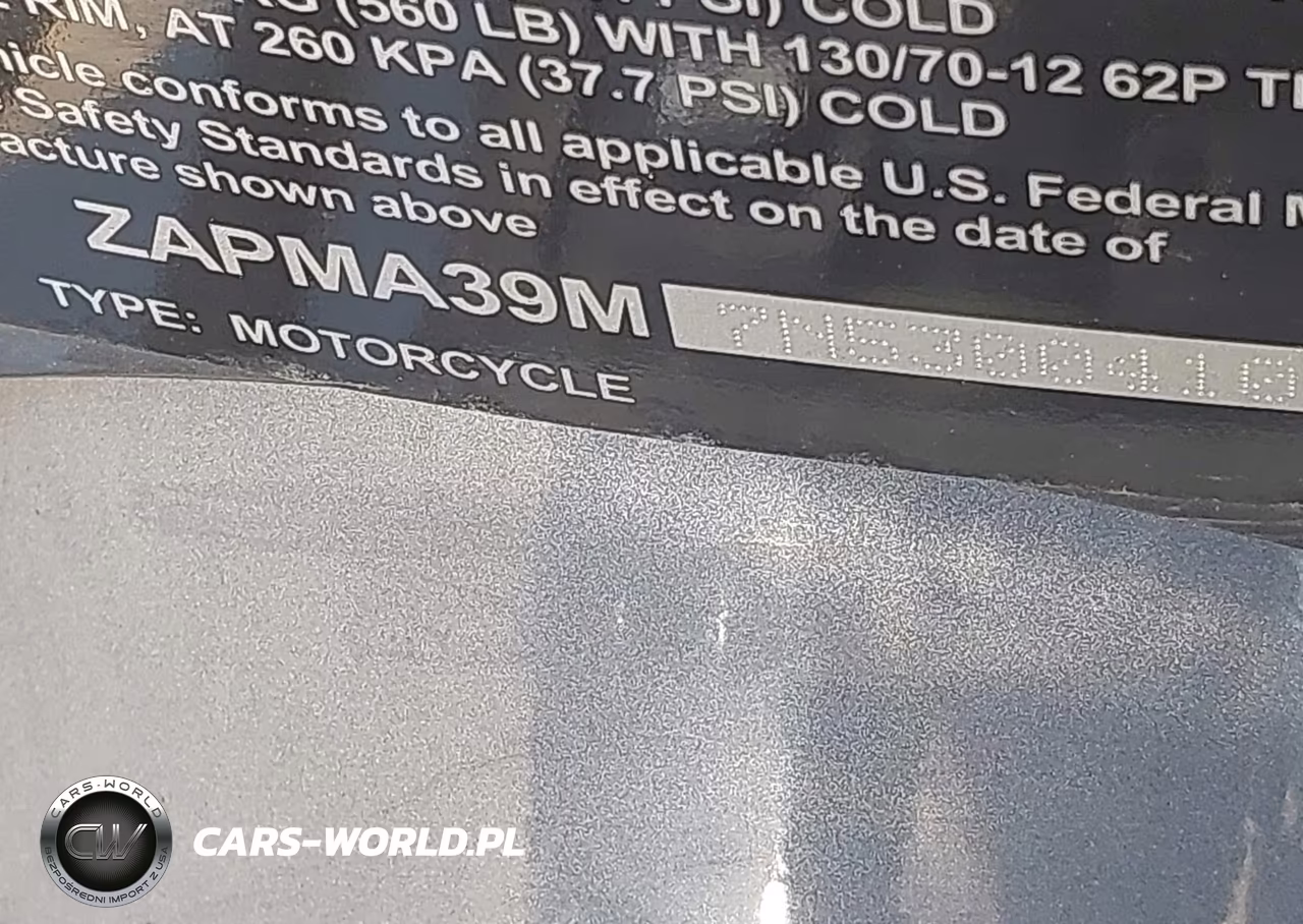 2022 Vespa Gts 300 Super VIN:ZAPMA39M7N5300410 - 10