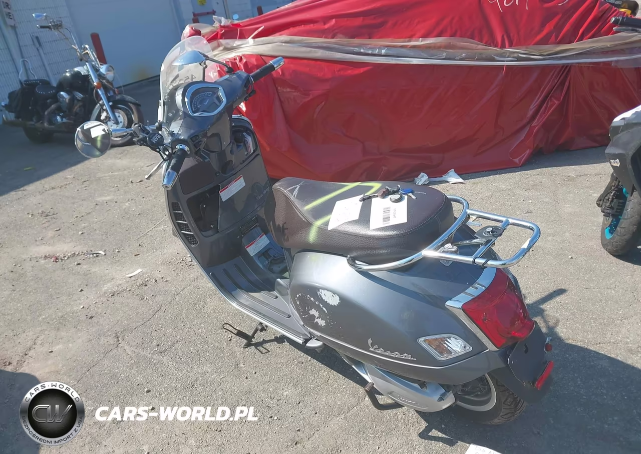 2022 Vespa Gts 300 Super VIN:ZAPMA39M7N5300410 - 3
