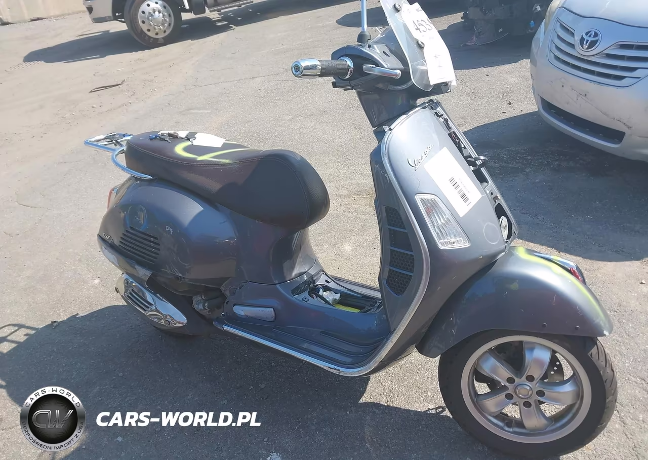 2022 Vespa Gts 300 Super VIN:ZAPMA39M7N5300410 - 8