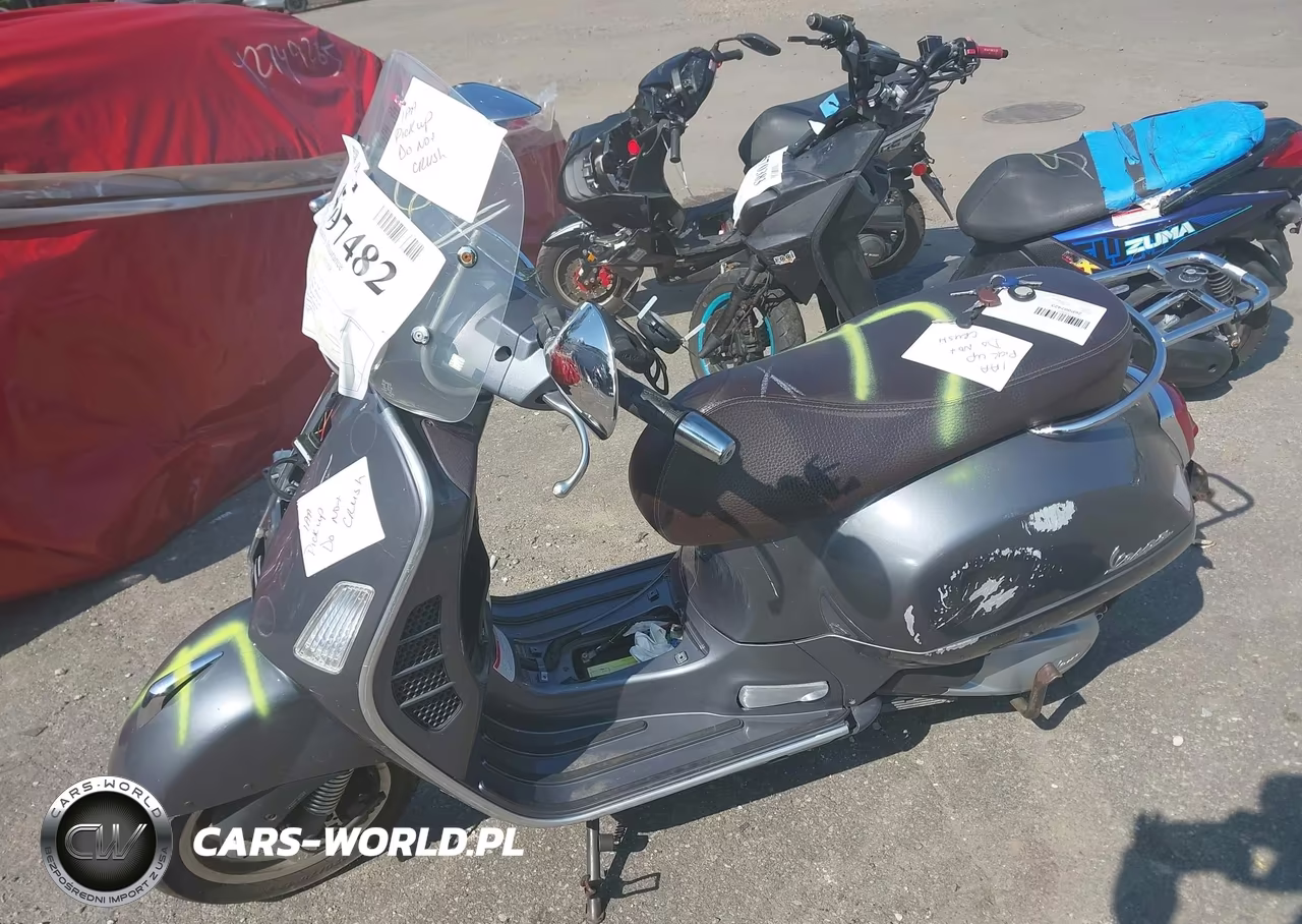 2022 Vespa Gts 300 Super VIN:ZAPMA39M7N5300410 - 9