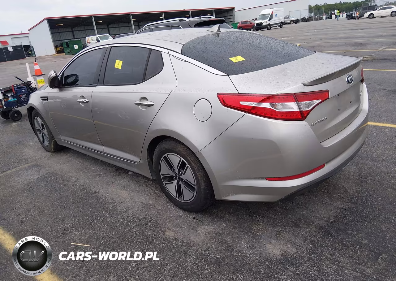 2012 Kia Optima Hybrid Ex VIN:KNAGM4AD8C5026913 - 3