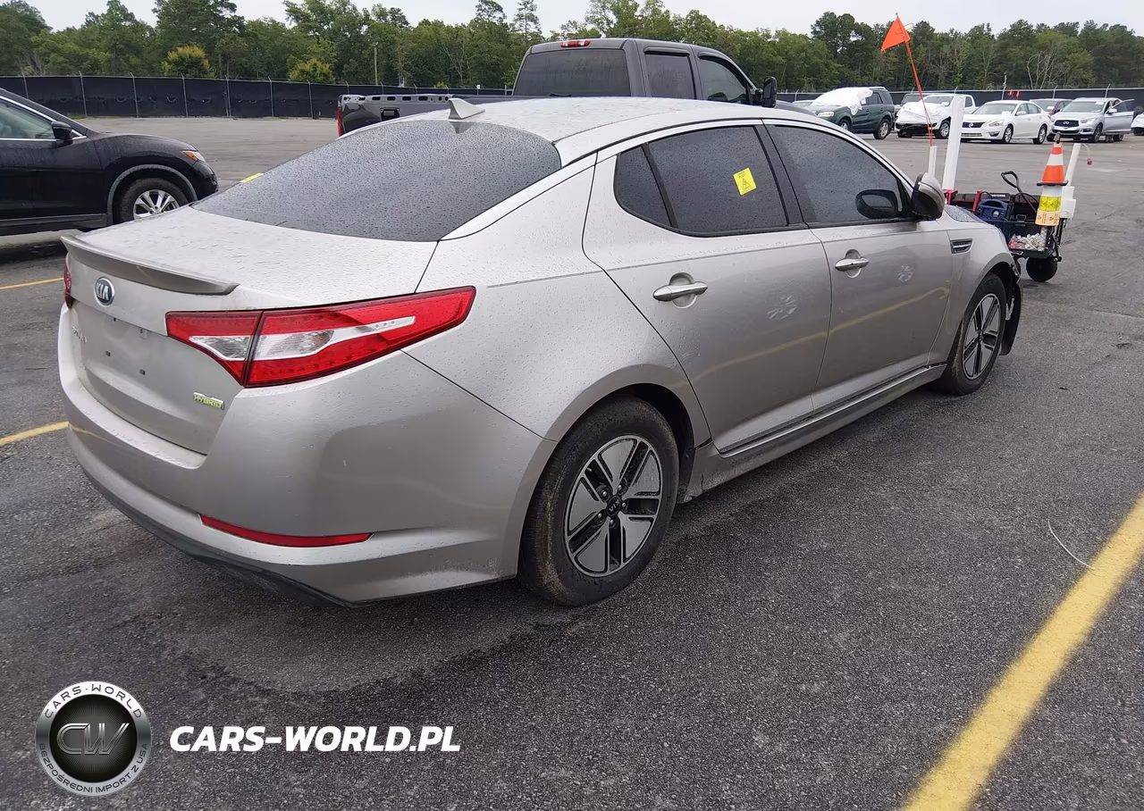 2012 Kia Optima Hybrid Ex VIN:KNAGM4AD8C5026913 - 4