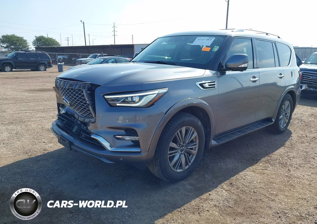 2021 Infiniti Qx80 Luxe VIN:JN8AZ2AD4M9861081 - 2