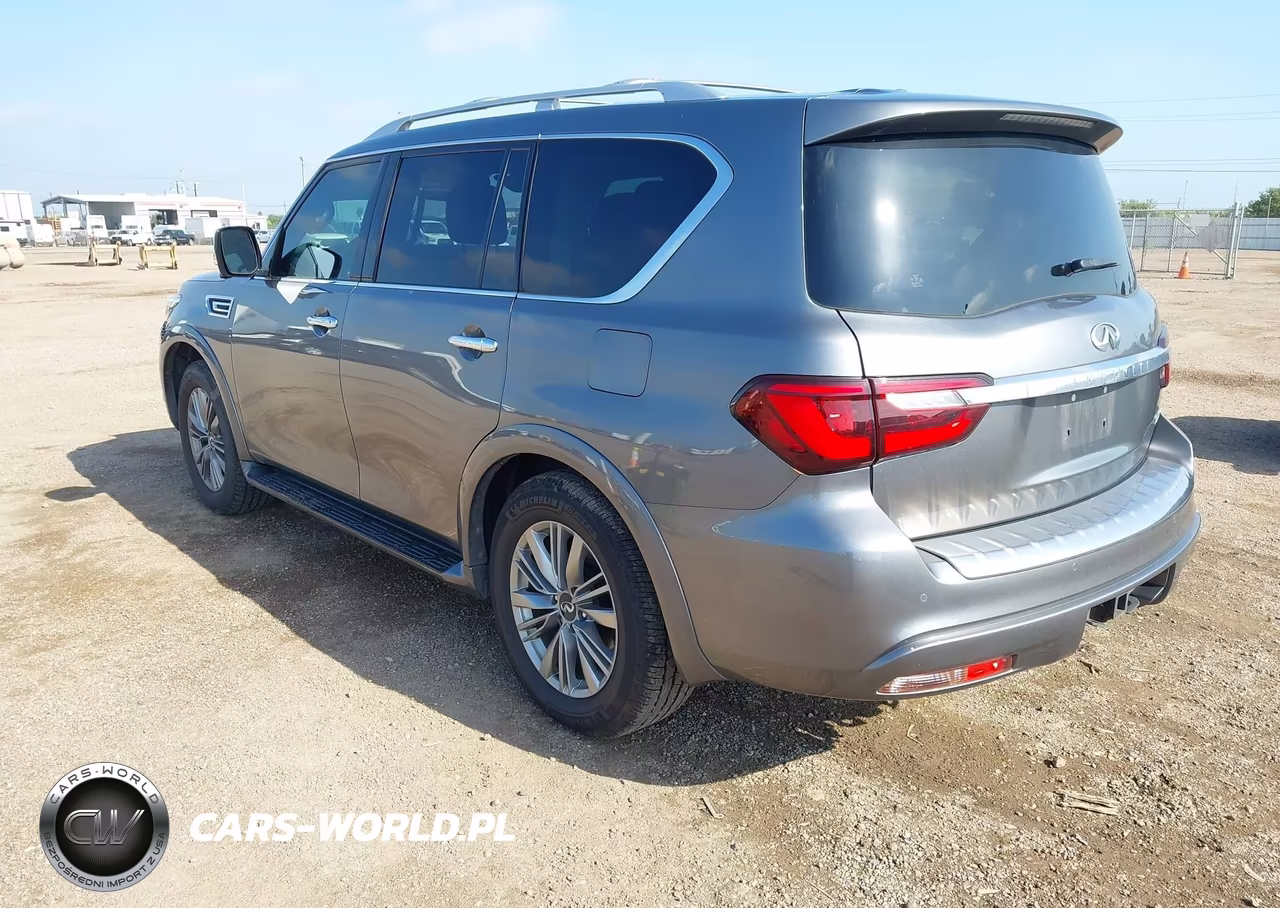 2021 Infiniti Qx80 Luxe VIN:JN8AZ2AD4M9861081 - 3