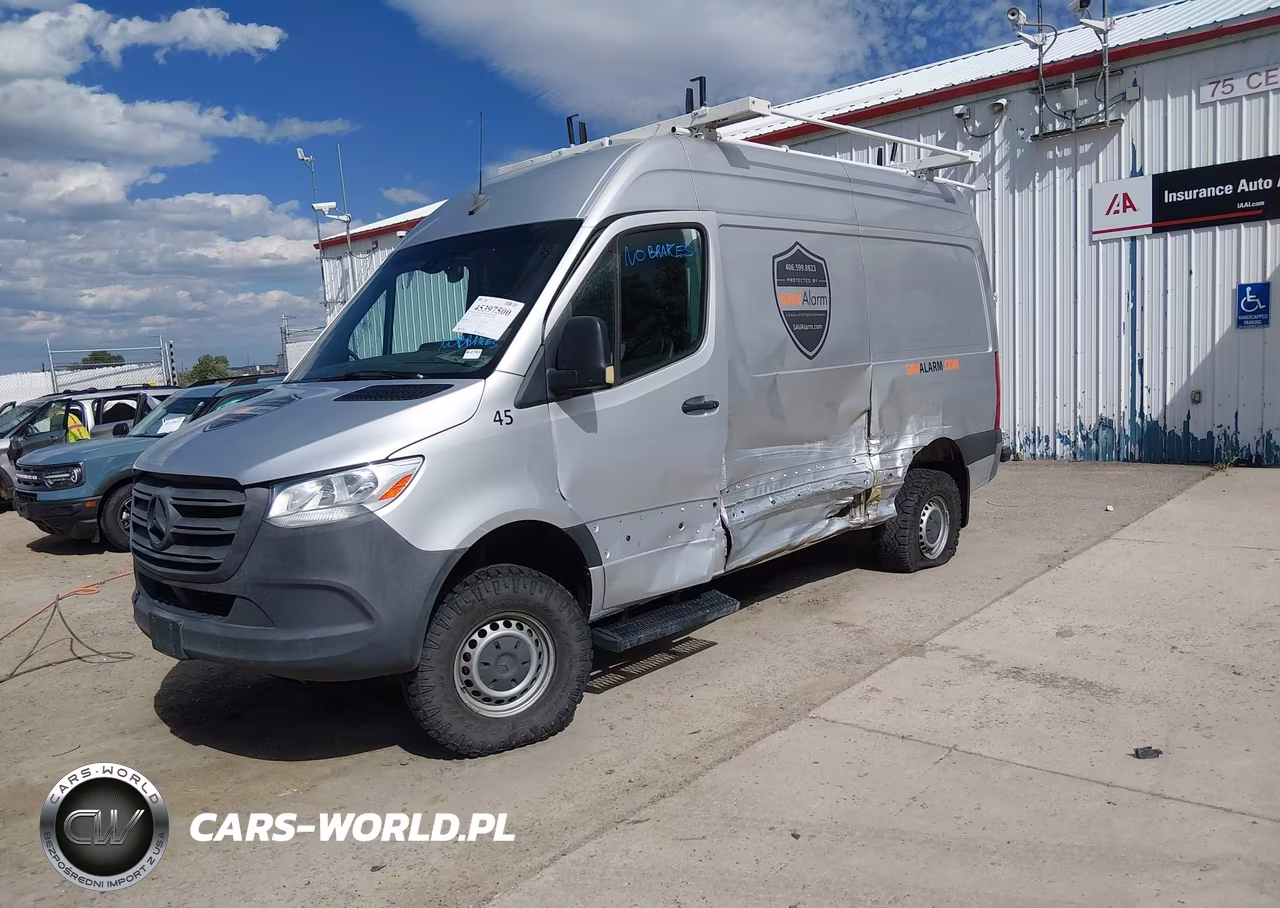 2021 Mercedes-Benz Sprinter 2500 Standard Roof V6 VIN:W1Y4EBVY2MT059404 - 2