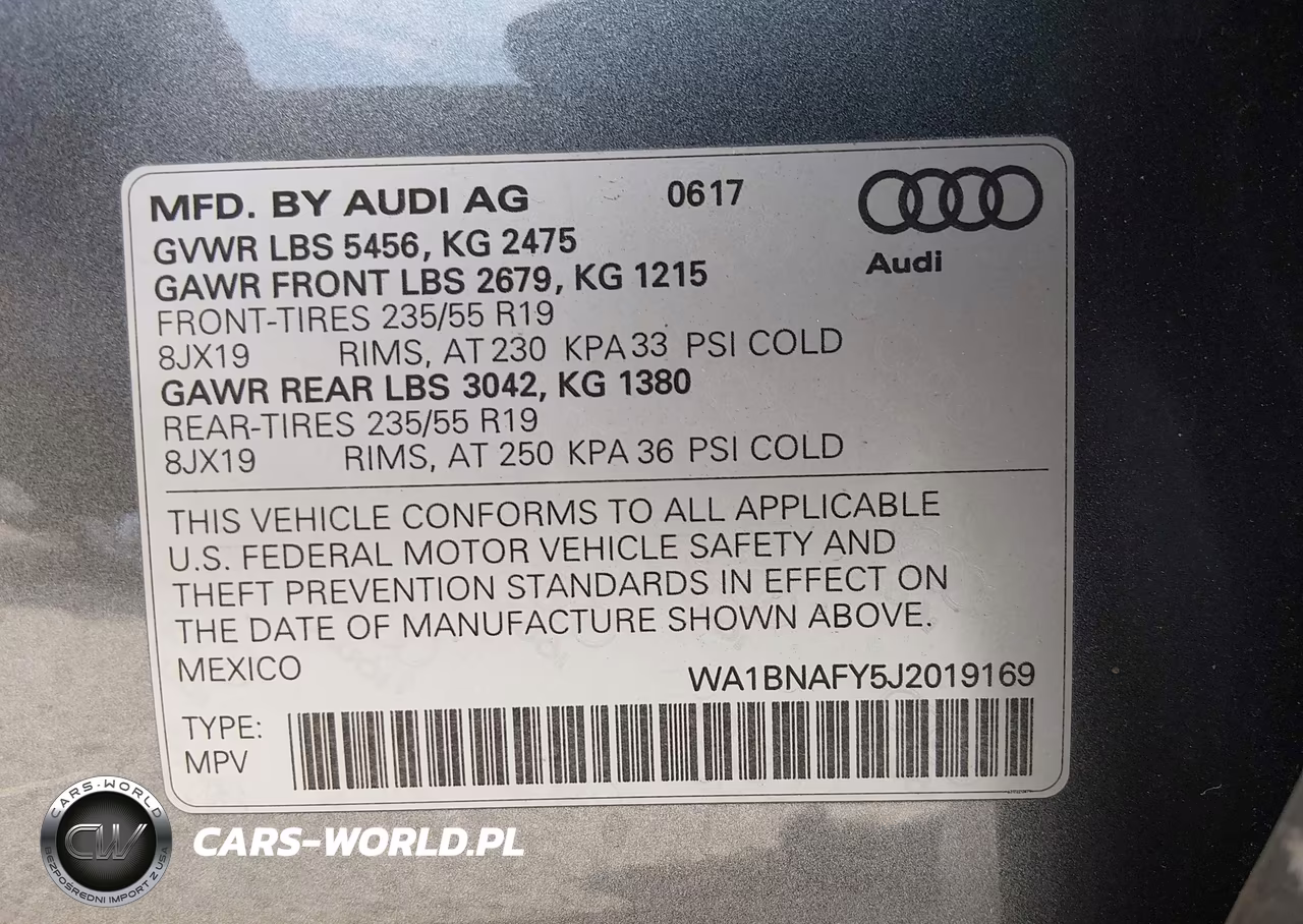 2018 Audi Q5 2.0T Premium-2.0T Tech Premium VIN:WA1BNAFY5J2019169 - 9
