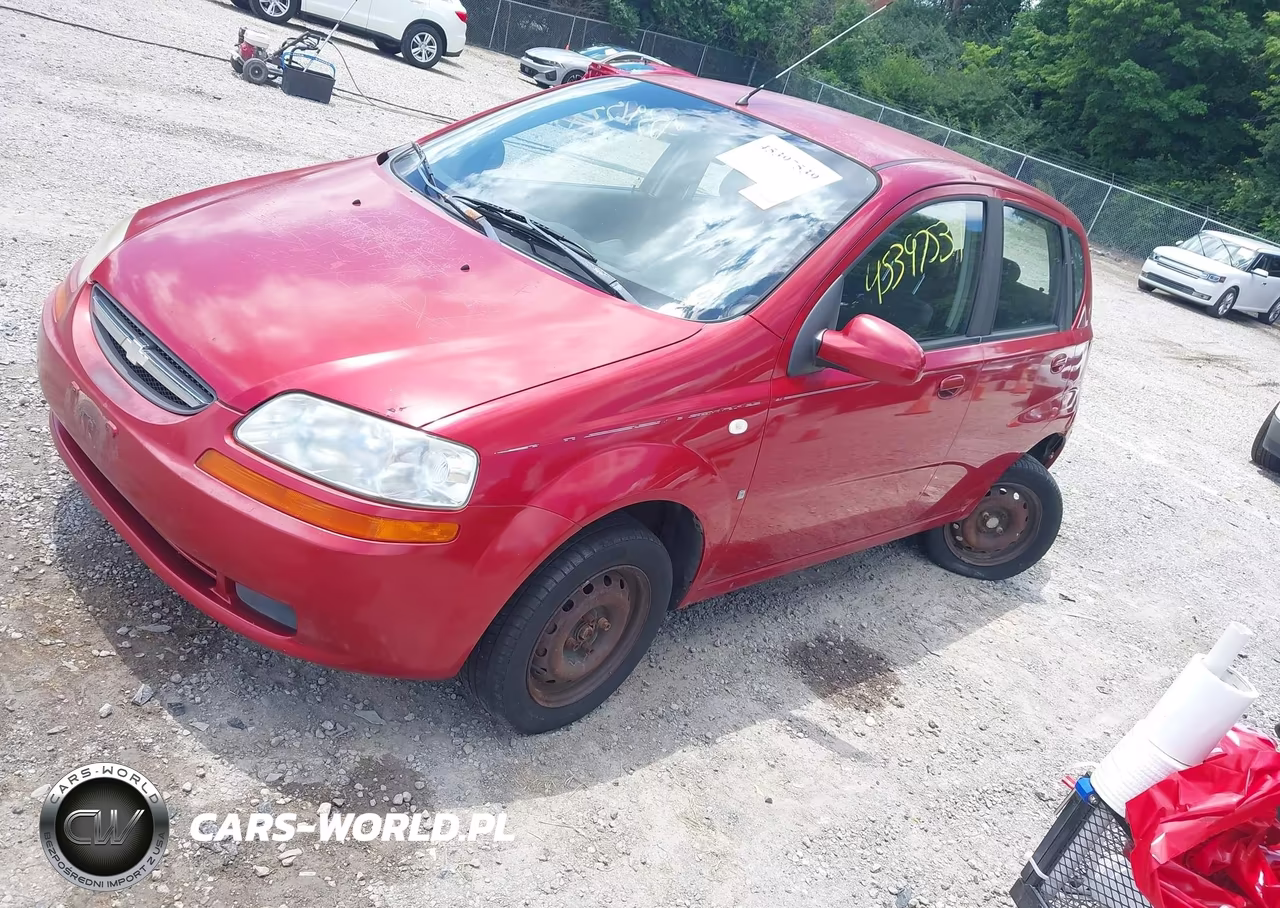2007 Chevrolet Aveo Svm VIN:KL1TD66687B785583 - 2