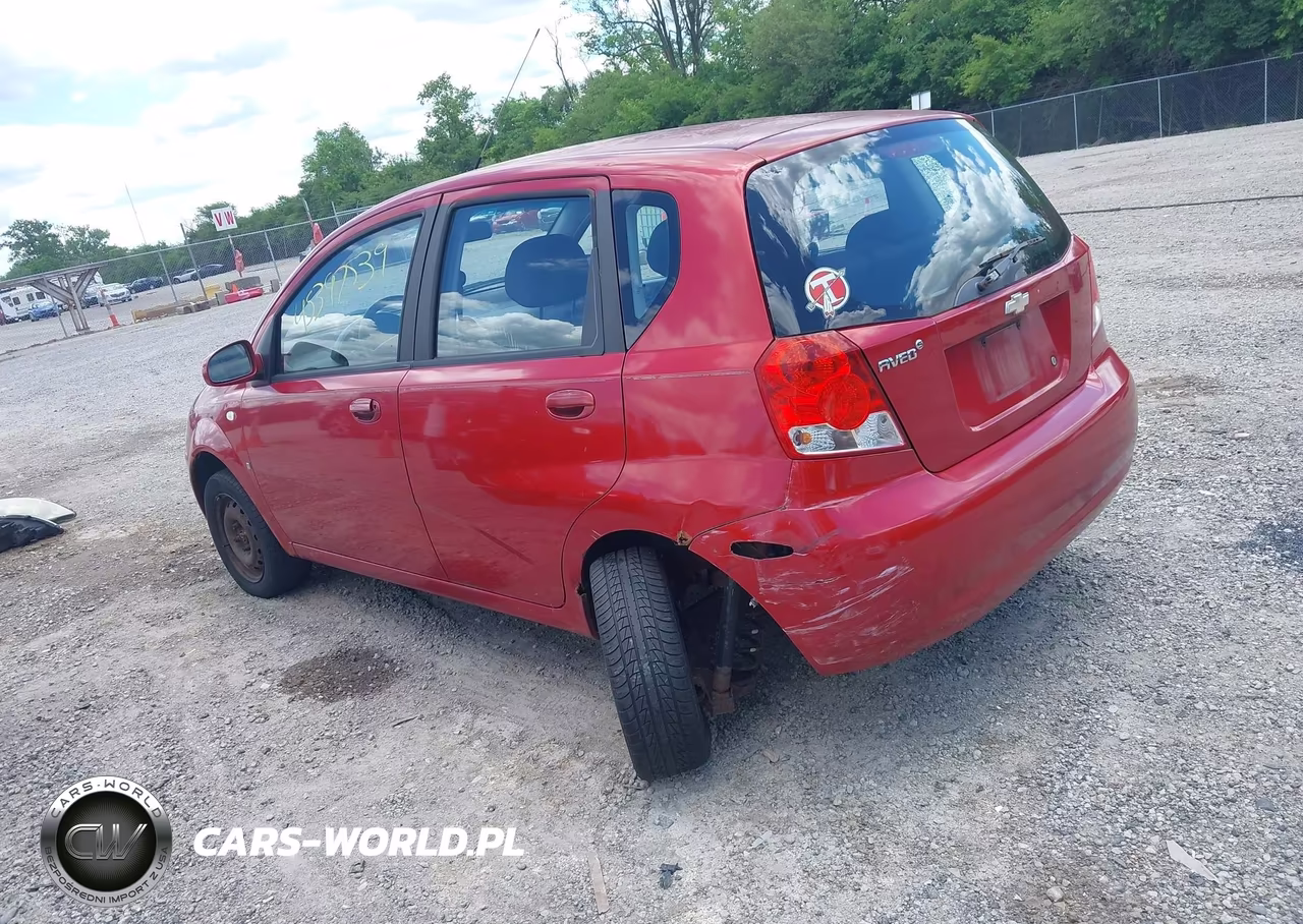 2007 Chevrolet Aveo Svm VIN:KL1TD66687B785583 - 3