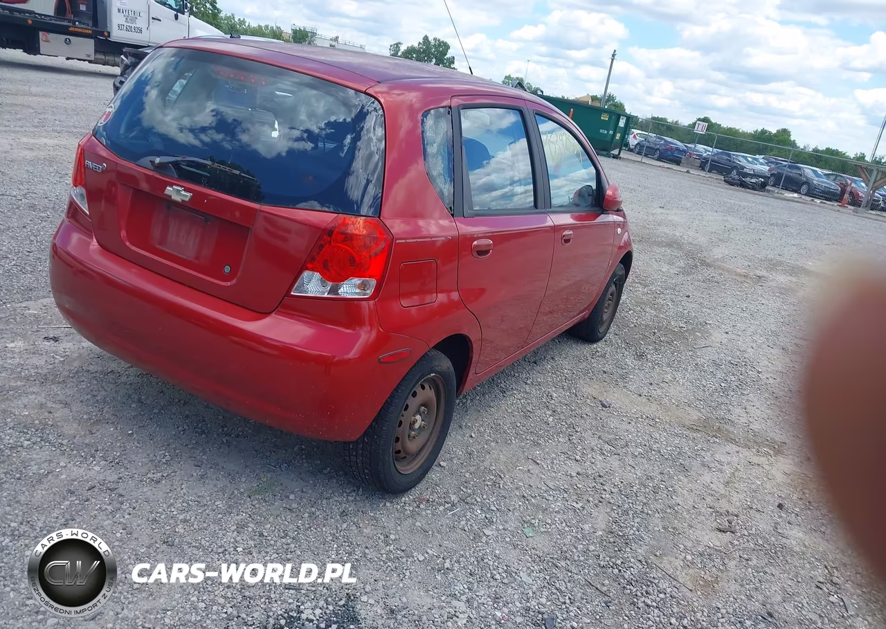 2007 Chevrolet Aveo Svm VIN:KL1TD66687B785583 - 4
