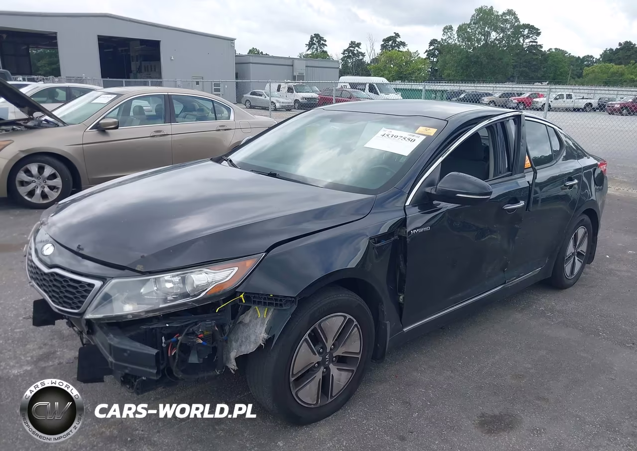2013 Kia Optima Hybrid Lx VIN:KNAGM4AD4D5061367 - 2